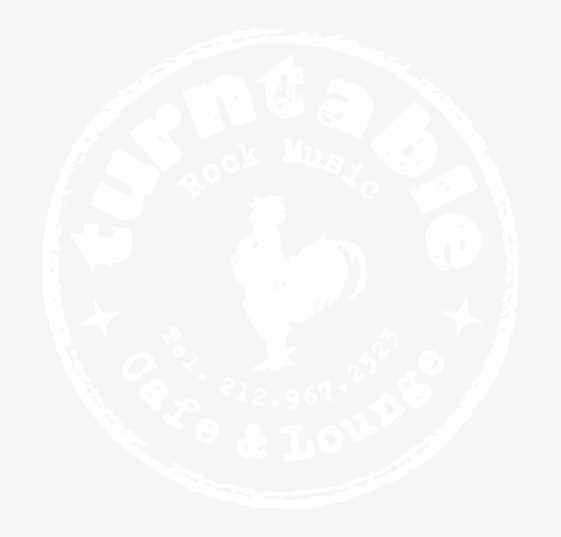 Cafe&lounge White - Turntable, transparent png #8949664