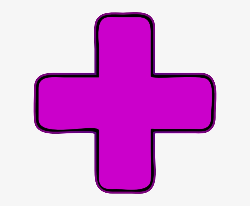 Plus Sign Purple Png, transparent png #8950228