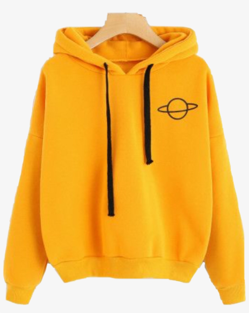 Yellow Sticker - Moletom Amarelo Tumblr Mercado Livre, transparent png #8950297