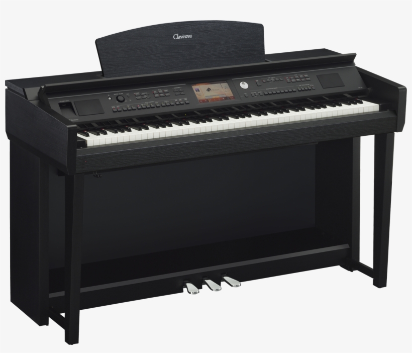 Yamaha Cvp705 B Black Walnut Clavinova Digital Piano - Yamaha Clavinova Cvp 700, transparent png #8950652