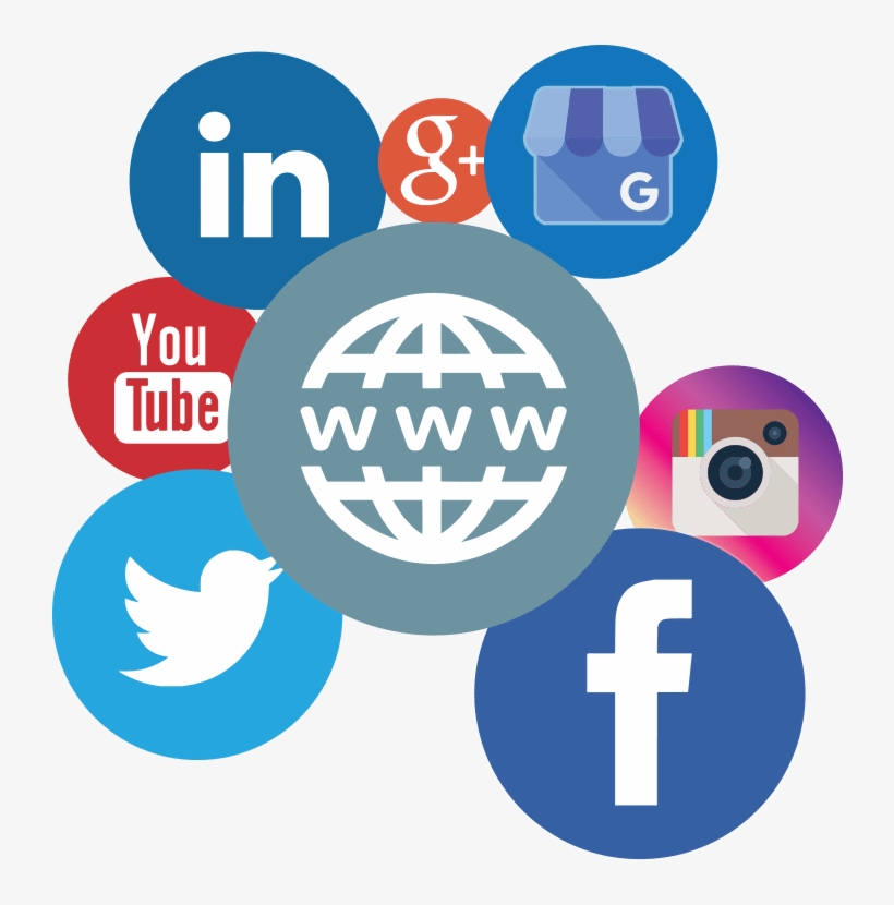 Redes Sociales Para Empresas - White Website Icon Transparent, transparent png #8951307