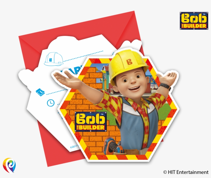 Bob The Builder - Invitations, transparent png #8952056