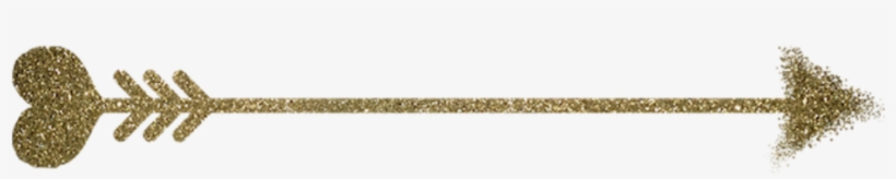 Glitter Arrow Gold Png, transparent png #8952131