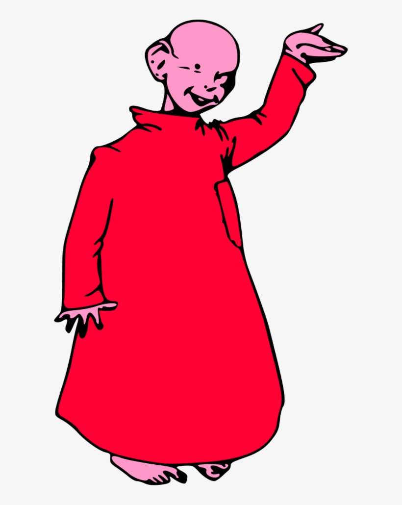 Bald Kid Wearing A Turbine And Waving - Yellow Kid, transparent png #8952430