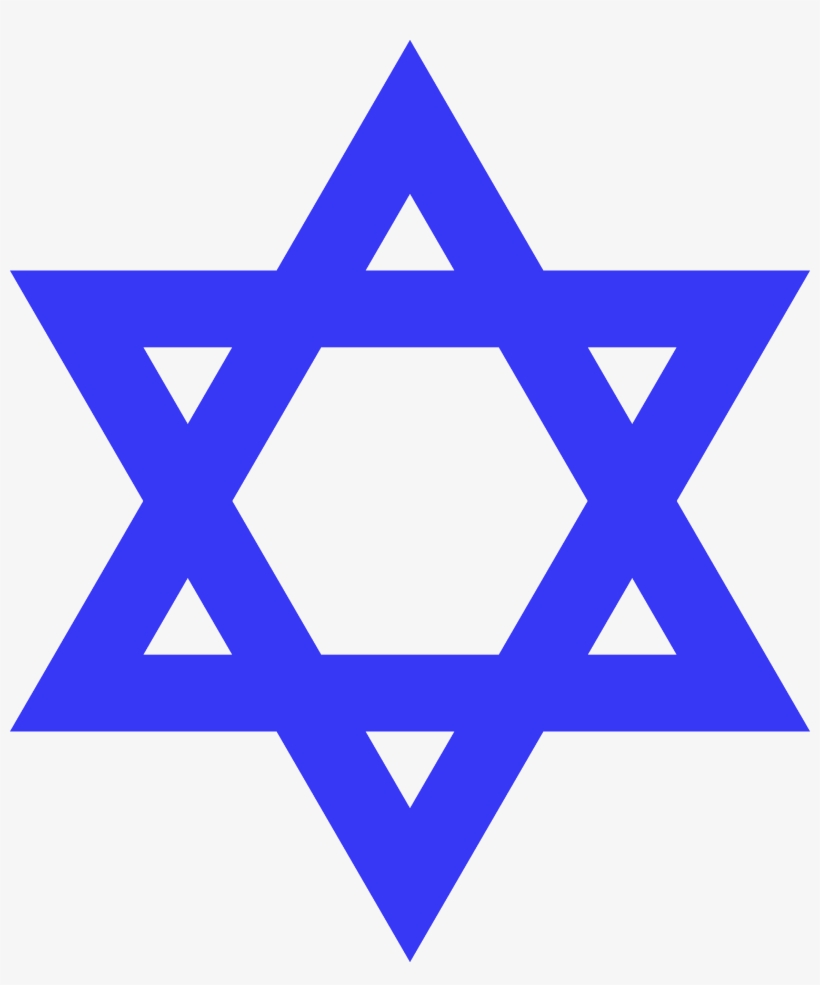 Wikipedia Lighter Blue Star Of David - Star Of David Gif, transparent png #8952568