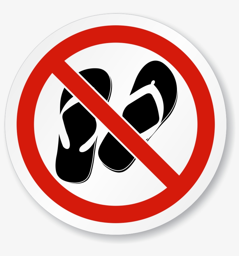 no open toe shoes