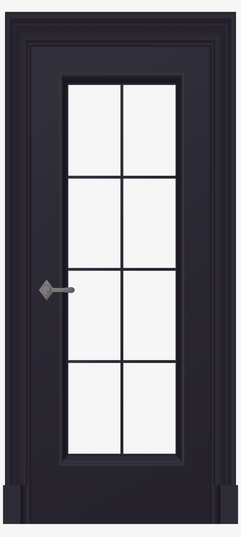 Blue Door Png Clip Art - Двери Png, transparent png #8953523