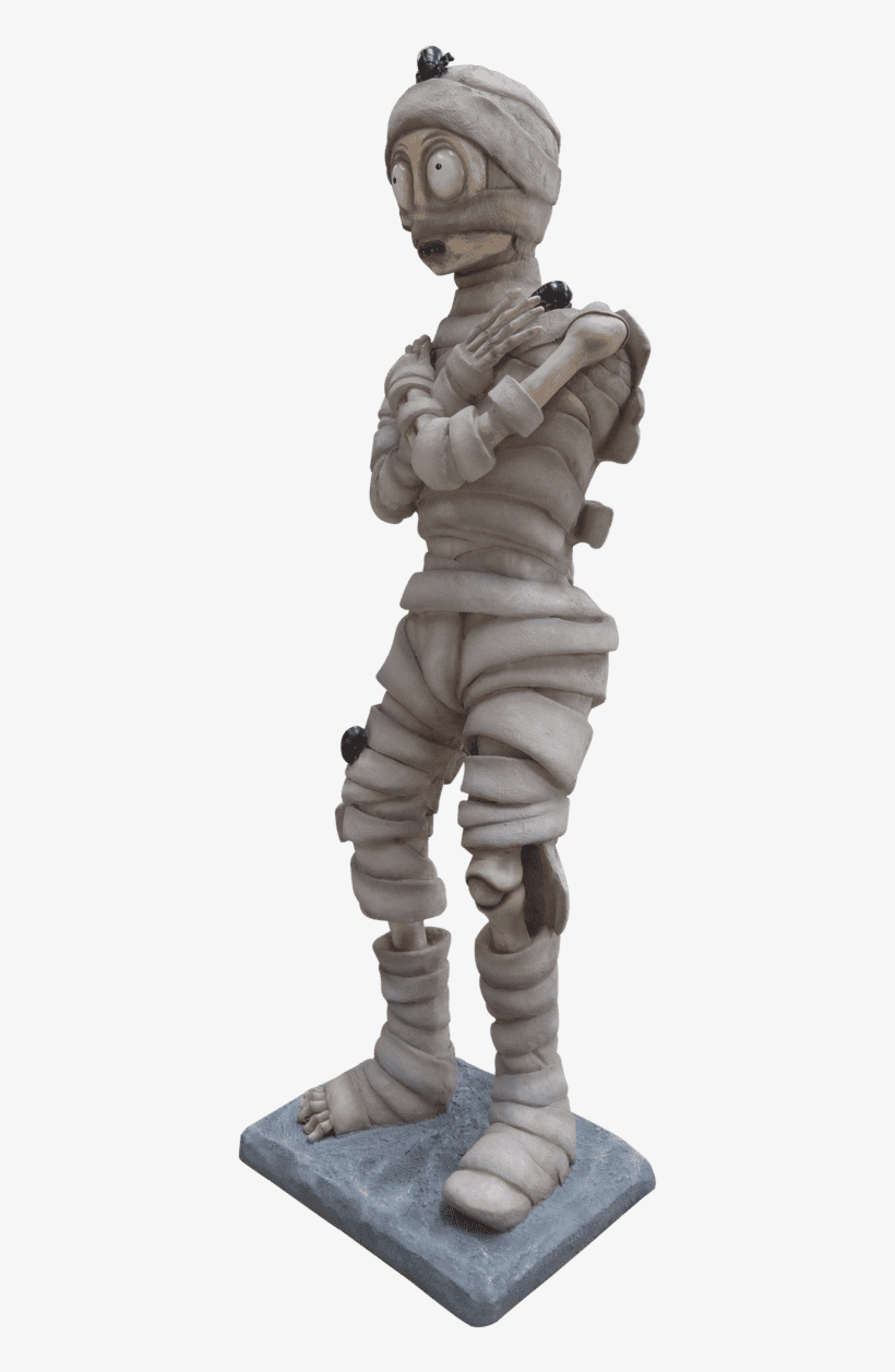 Comic Mummy Life Size Decor Prop Statue - Figurine, transparent png #8954040