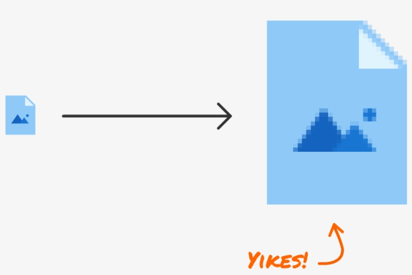 When Enlarged, The Difference Is Really Noticeable - Diagram, transparent png #8954216