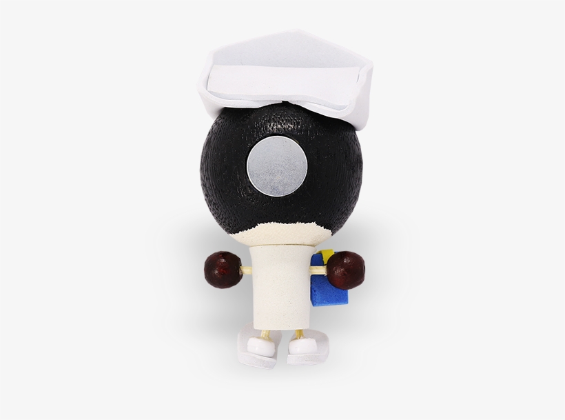 Crazy Head Magnet - Plush, transparent png #8954432