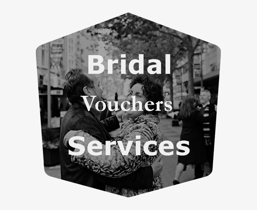 Bridal Services Vouchers - Monochrome, transparent png #8954605