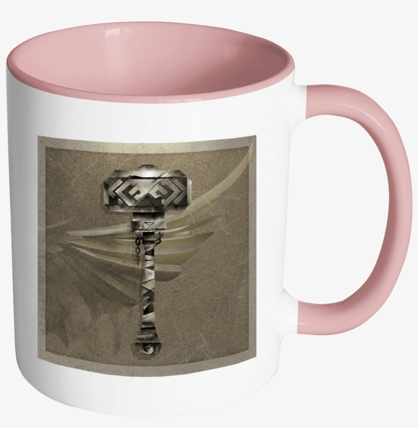 Mjolnir Viking Drinking Mug - Mug, transparent png #8955992
