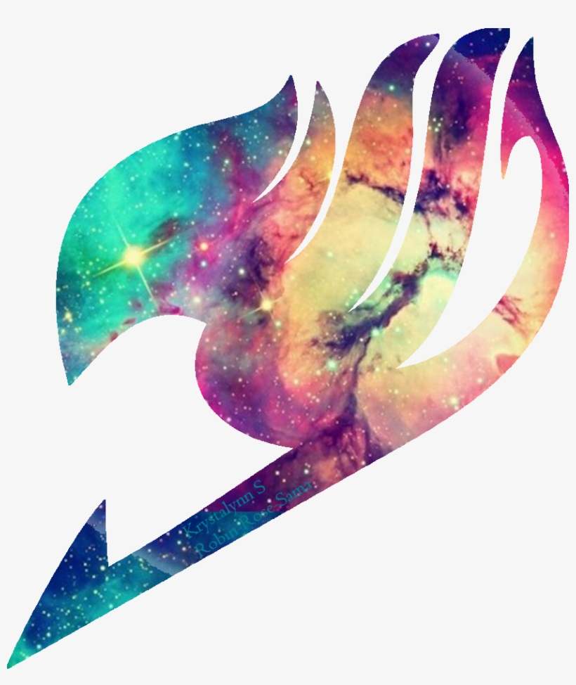 Fairy Tail Symbol Galaxy - Fairy Tail Galaxy Symbol, transparent png #8956148