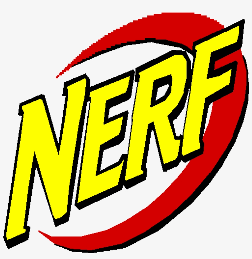Nerf Logo Xl By Rfo Official Nerf Free Transparent Png