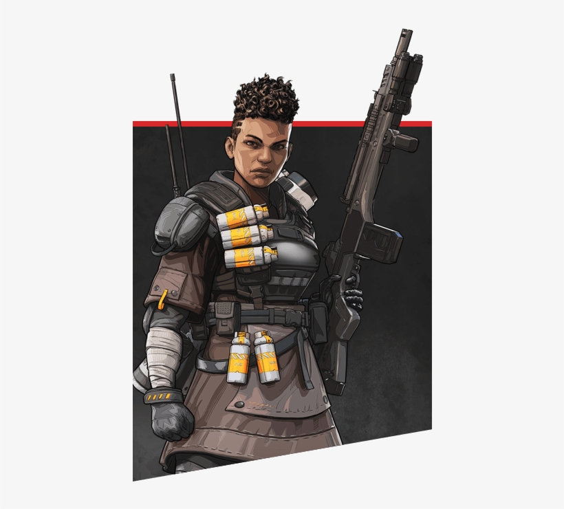Characters - Bangalore Apex Legends, transparent png #8957180