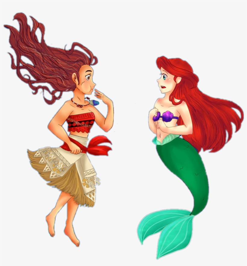 Moana Sticker Clipart , Png Download - Mermaid, transparent png #8957372