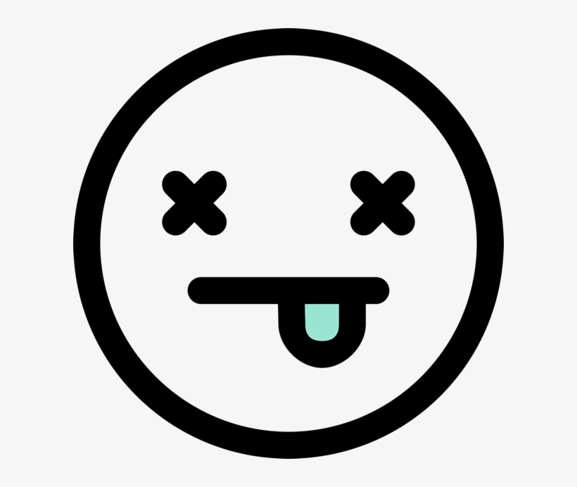 Dead Person Emoji - Dead Emoticon, transparent png #8957477