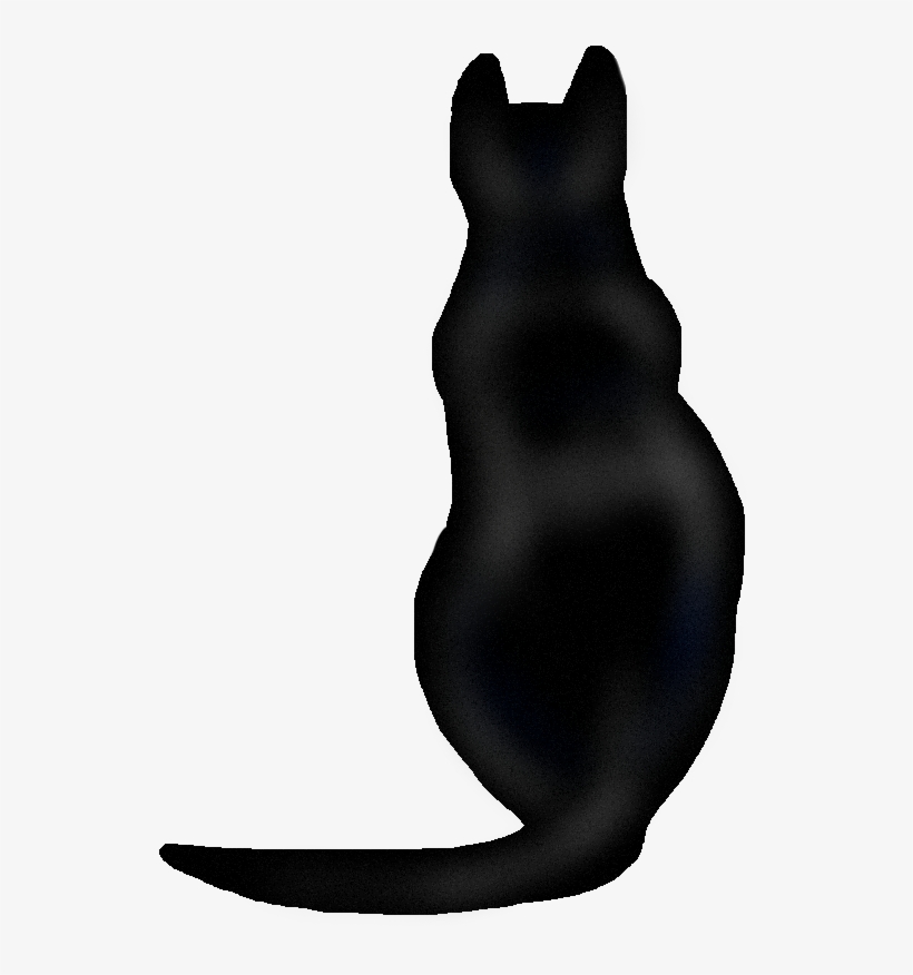 Cat Silhouette Clip Art - American Black Bear, transparent png #8957919