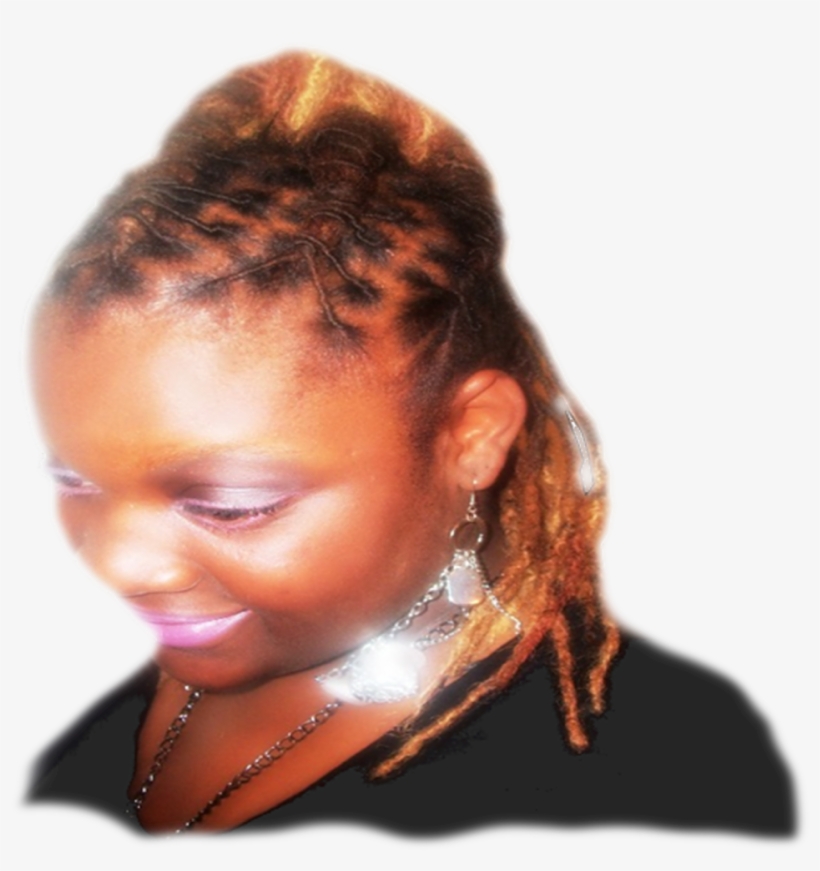 Loc Extensions Custom Color - Girl, transparent png #8958058