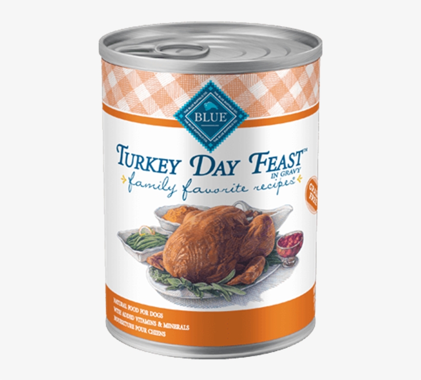 Lg 16ad14 Blue Buffalo Family Favorites Turkey Day - Blue Buffalo Latas, transparent png #8958742