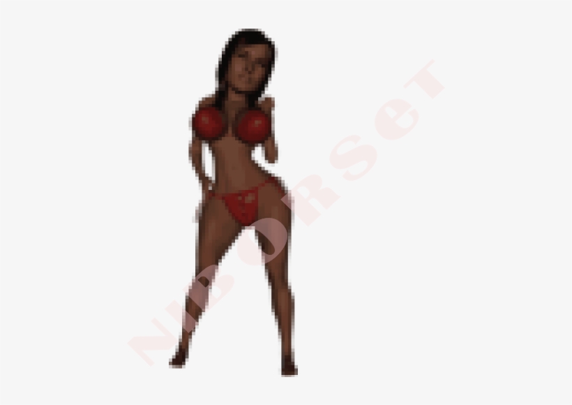 Log In With Itch - Girl, transparent png #8959450