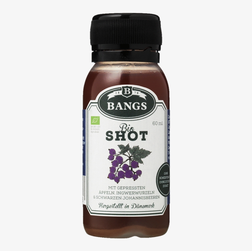Organic Ginger Shot With Blackcurrant - Digitalis, transparent png #8959925