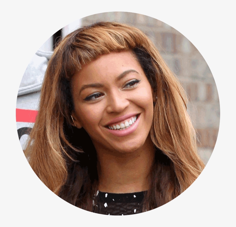 Beyoncé - Gappy Full Fringe, transparent png #8959985