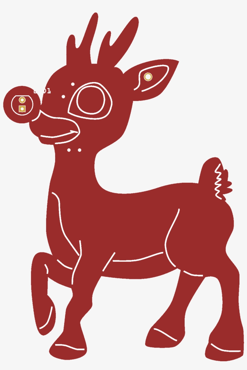 Rudolph - Pepe Reindeer, transparent png #8960571