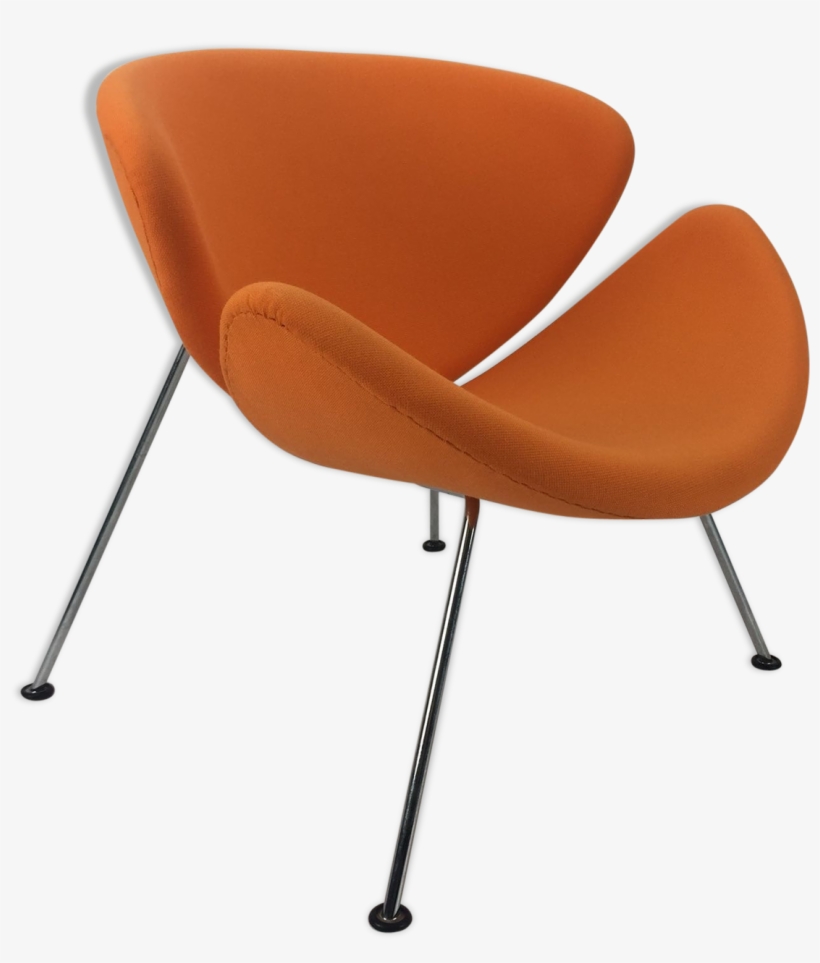 "orange Slice Flesh" By Pierre Paulin For Artifort, - Chair, transparent png #8960832