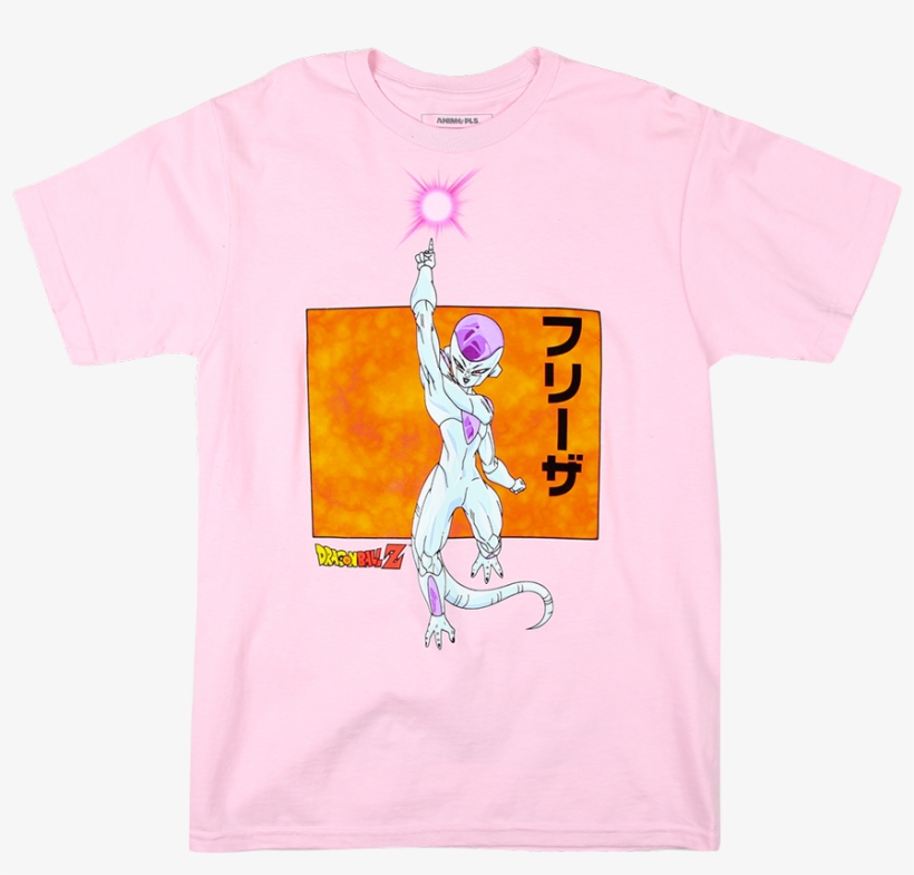 Dragon Ball Z Frieza Pink Tee - Cartoon, transparent png #8960834