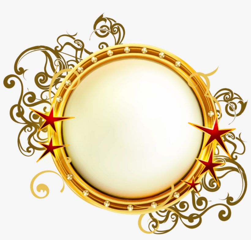 Mq Yellow Stars Light Glow Frames Border Borders - Besloten Feest, transparent png #8960873