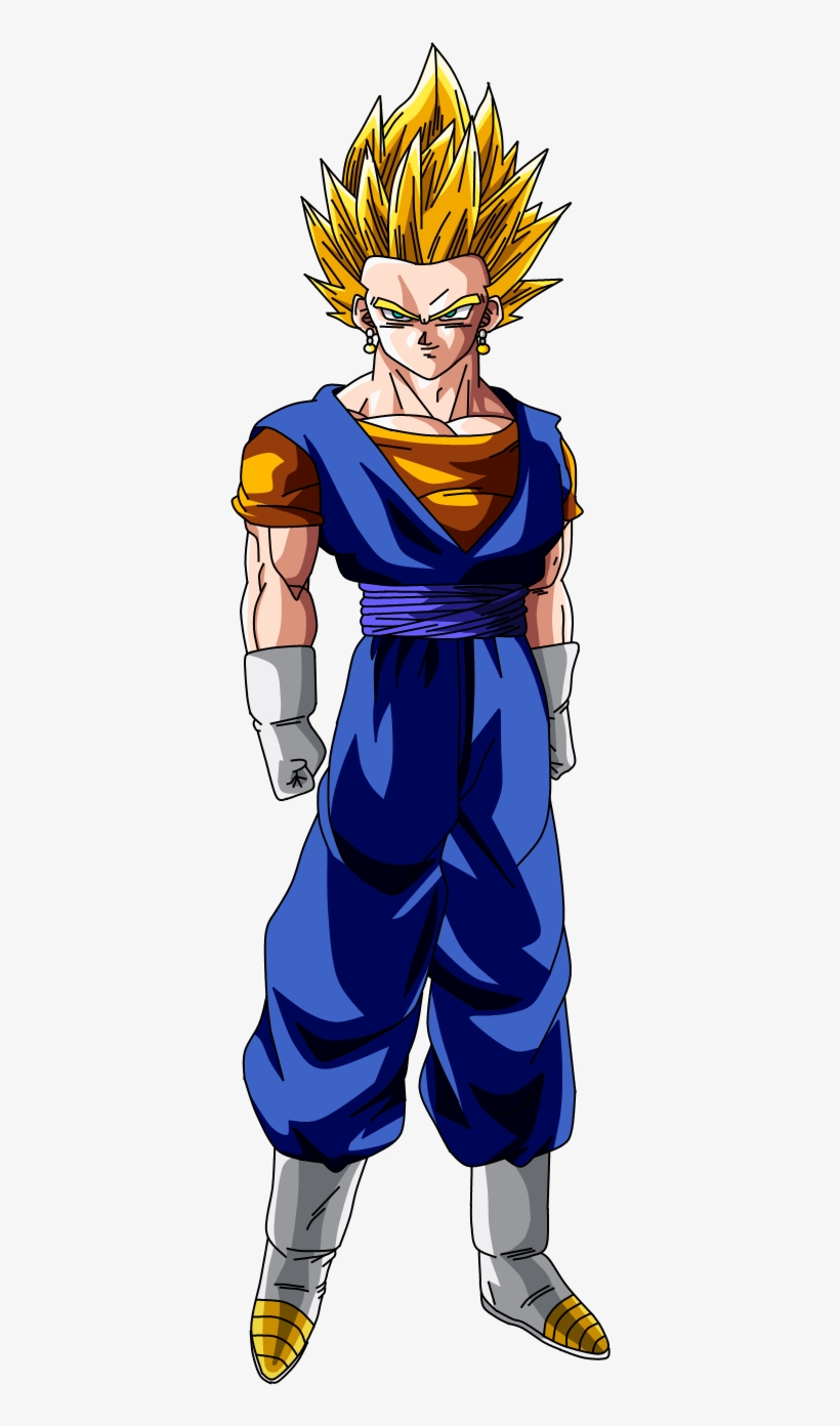 Beat Note Vegito - Cartoon, transparent png #8960937