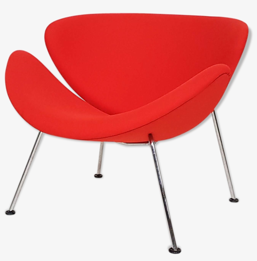 Orange Slice By Pierre Paulin For Artifort, - Chair, transparent png #8961006