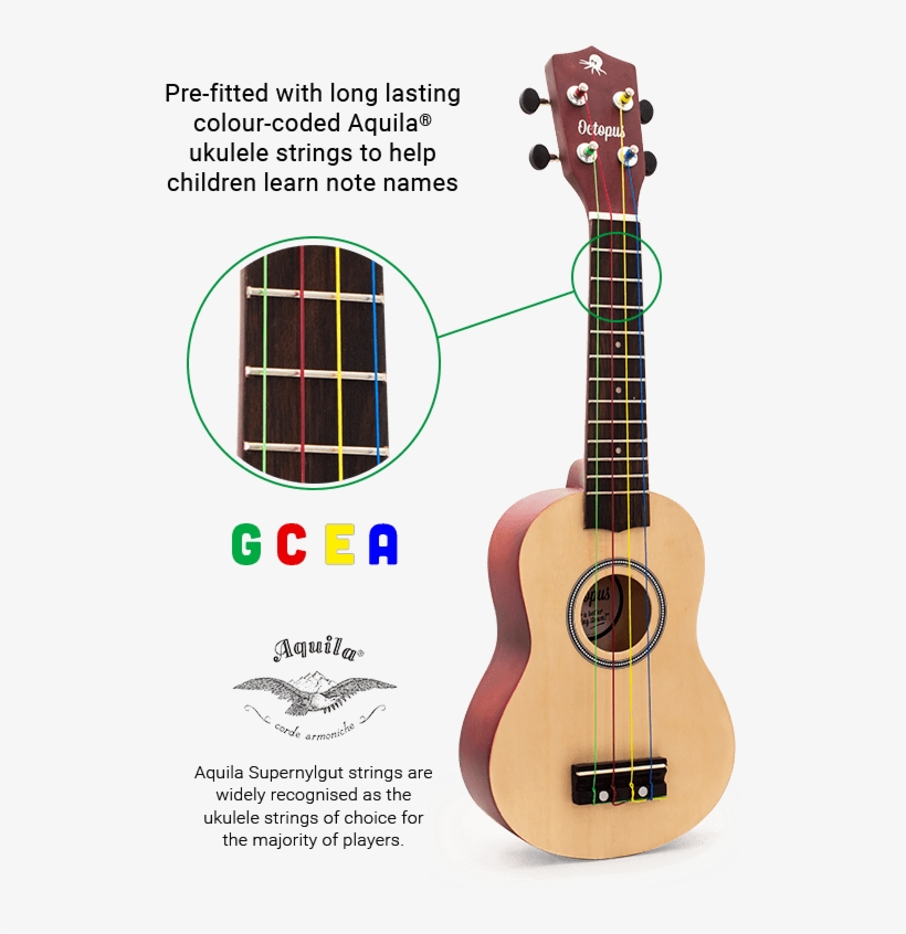 Additional Information - Soprano Ukulele String Names, transparent png #8961418