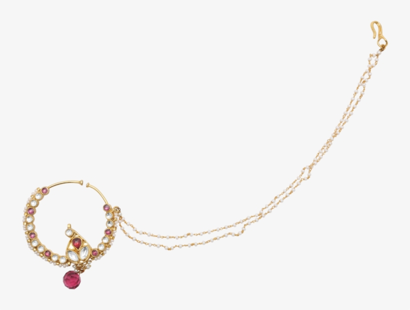 Rhoda Nose Ring - Chain, transparent png #8961422