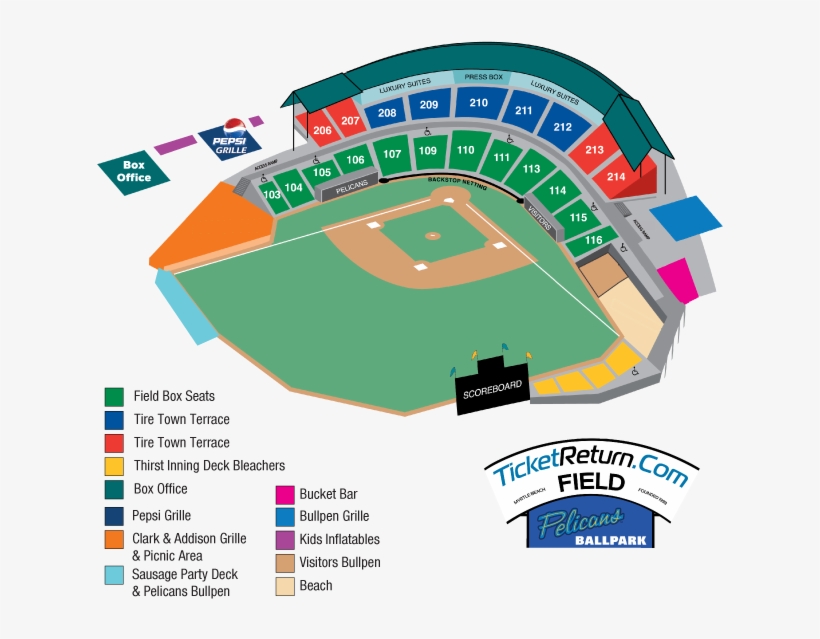 Pelicans Seating Chart