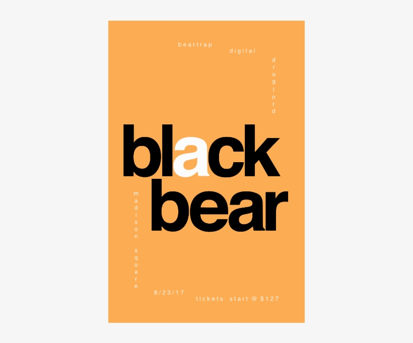 Blackbear - Graphic Design, transparent png #8961778