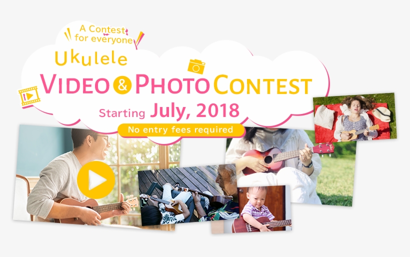 Ukulele Video & Photo Contest Starting July, - Fête De La Musique, transparent png #8961910