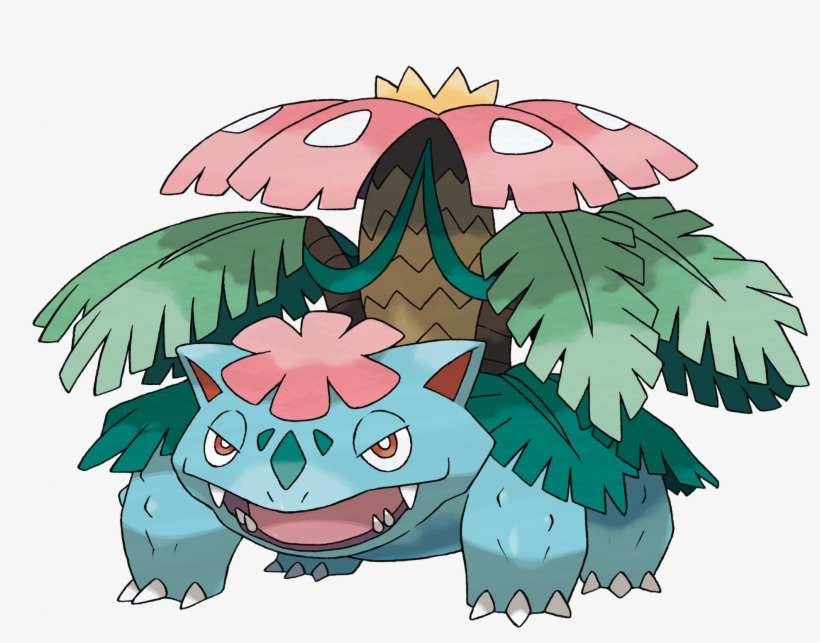 Pokemon Mega Evolution Venusaur, transparent png #8962035