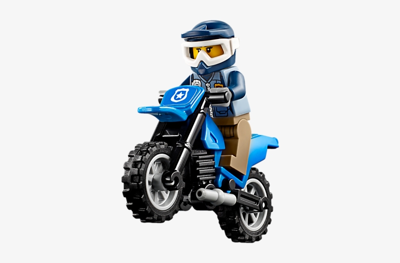 Image Of Lego- Dirt Road Pursuit - Lego Police Motorcycle, transparent png #8962218