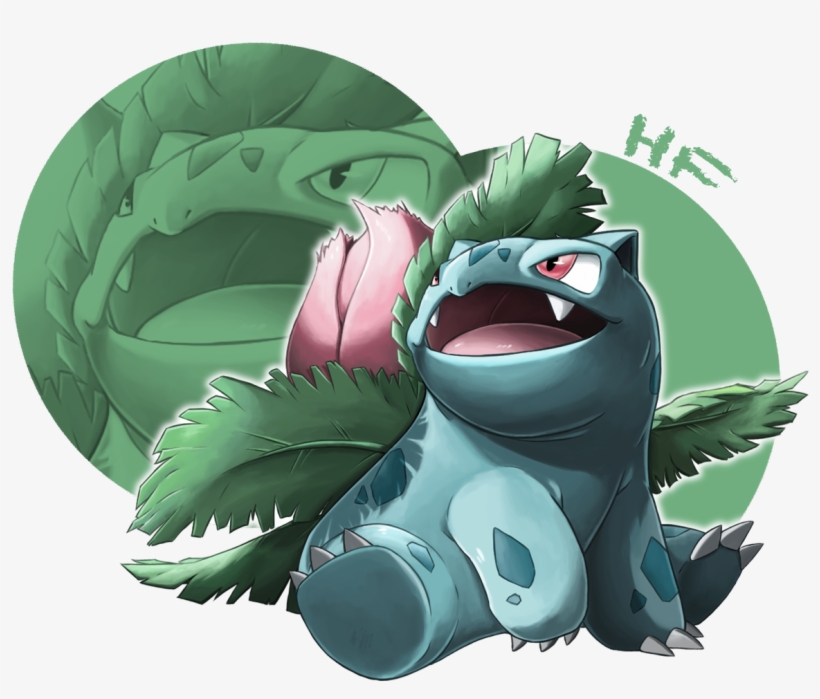 #pokemon #pokemonfan #pokemonfanart #bulbasaur #ivysaur - Cartoon, transparent png #8962338