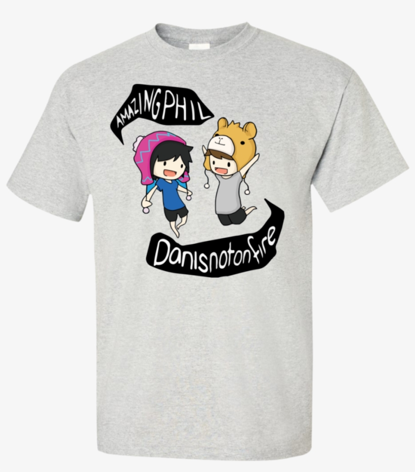 Dan And Phil T Shirt - Dan And Phil T Shirt Design, transparent png #8962693