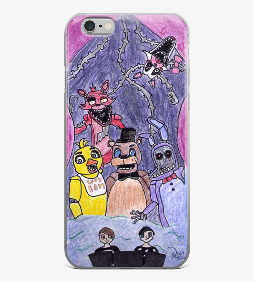 Image Of Dan And Phil Play Fnaf - Cartoon, transparent png #8962795