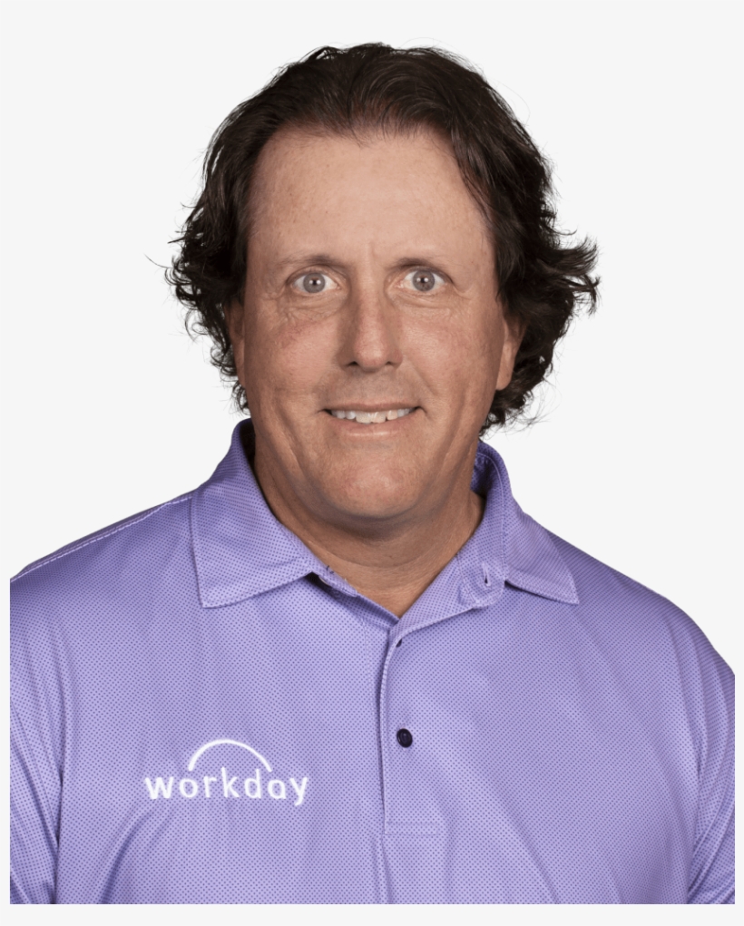 Phil Mickelson - Phil Mickelson Black Hair, transparent png #8962954