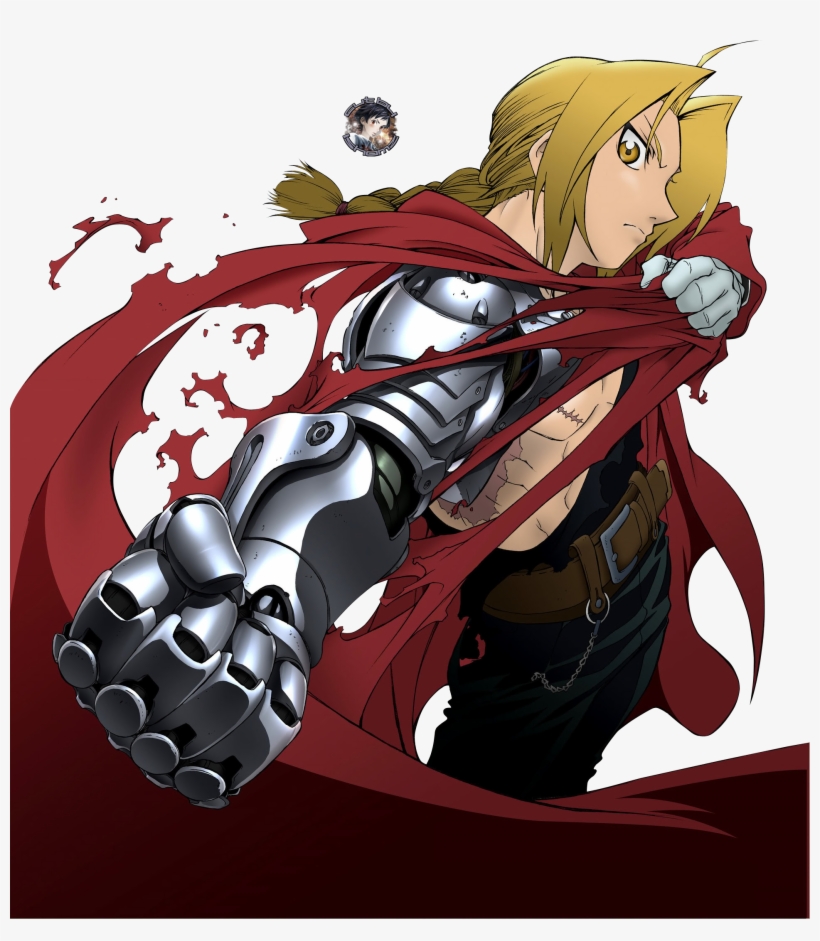 Edward Et Son Frère Cadet Plus Jeune D'un An Alphonse - Full Metal Alchemist Edward Transmutation, transparent png #8963053