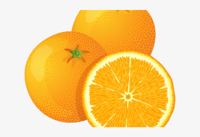 Orange Fruit Clipart Orange Object - Orange Fruit Transparent Background, transparent png #8963083