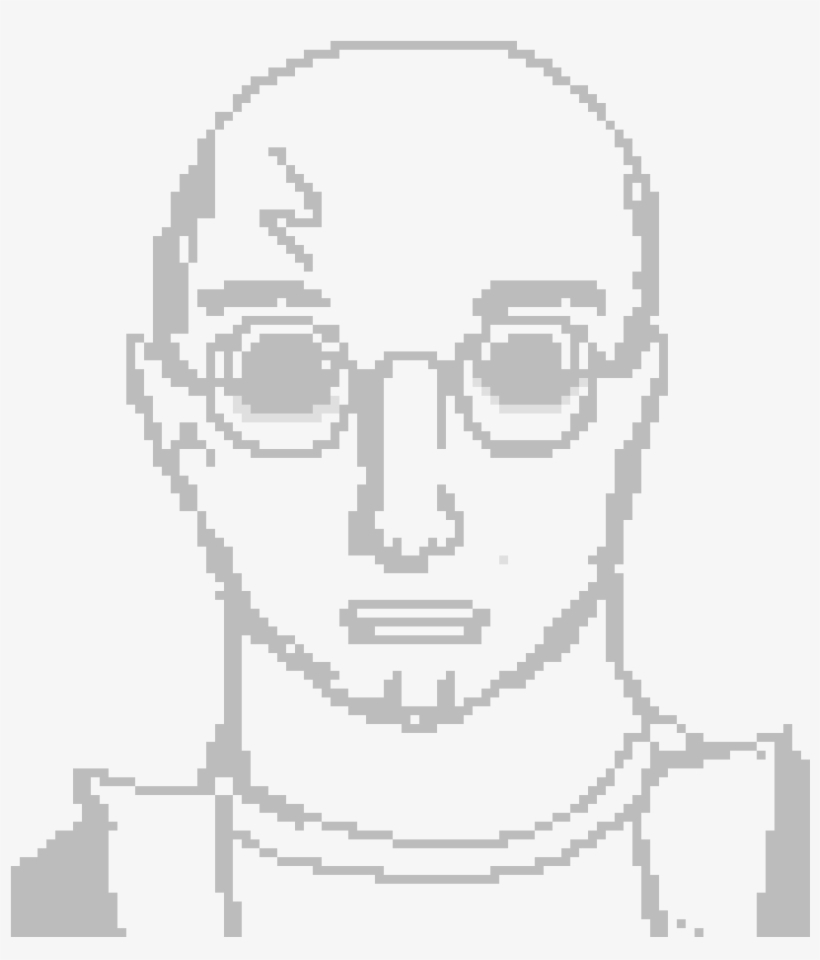 Harry Potter Face Draft - Art Nouveau, transparent png #8963299