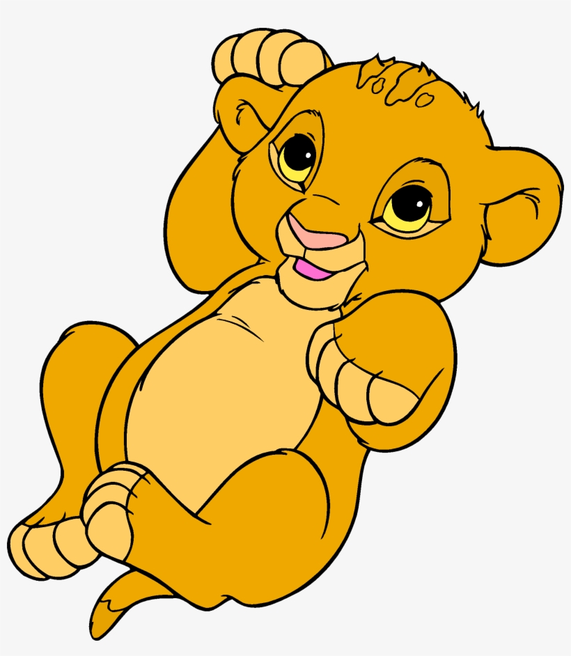Simba Nala Lion Clip Art - Baby Simba And Nala, transparent png #8963388