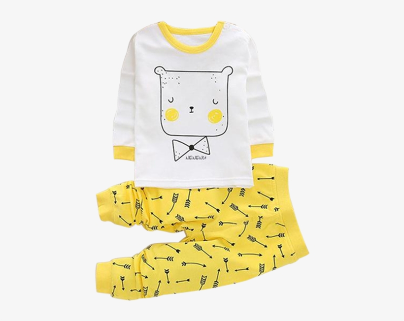 Little Bear Arrow Clothing Set - Girl, transparent png #8963482