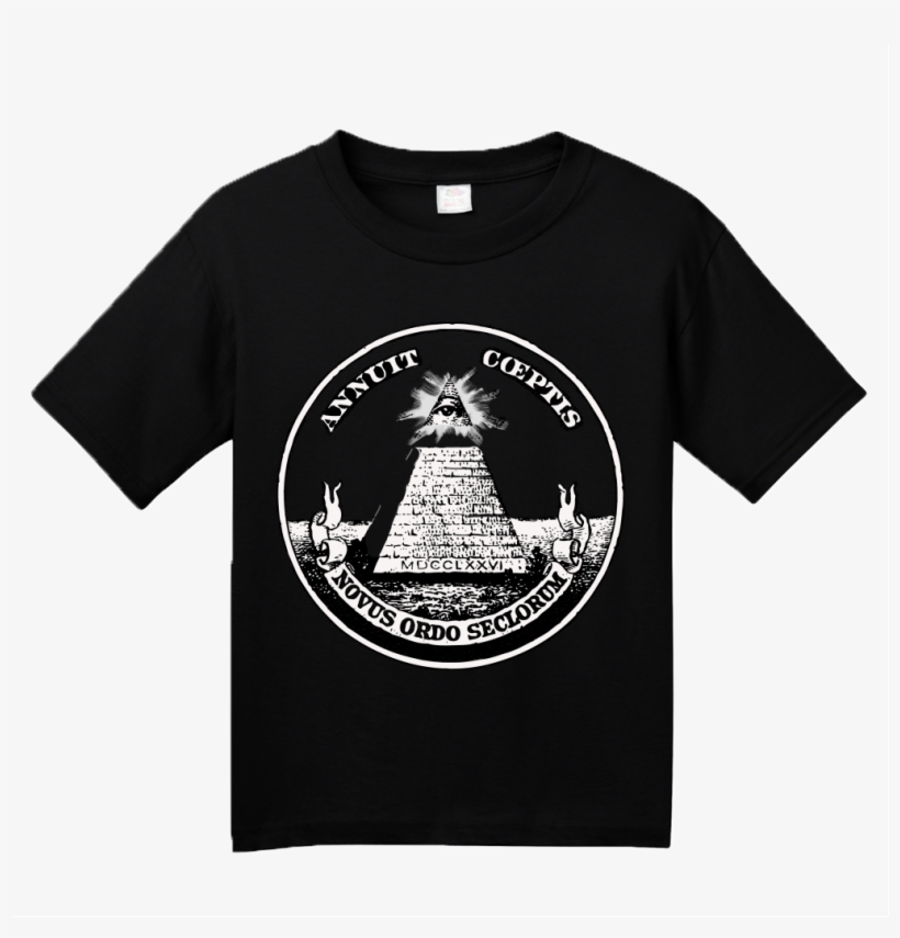 Youth Black Eye Of Providence Pyramid - Illuminati, transparent png #8963484